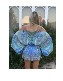 Camilla Sultans Gate Drop Shoulder Playsuit Print Size 8 for rent on The Volte - image 5