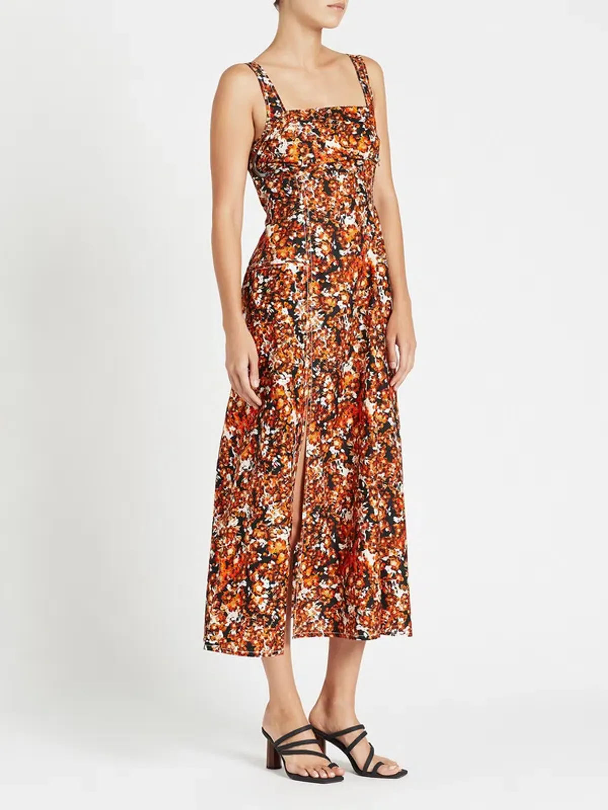 Camilla and Marc Asterid Midi Dress Print Size 10 - Image 3