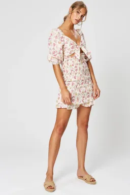 Winona Florence Tie Front Dress Print Size 8 for rent on The Volte - image 1