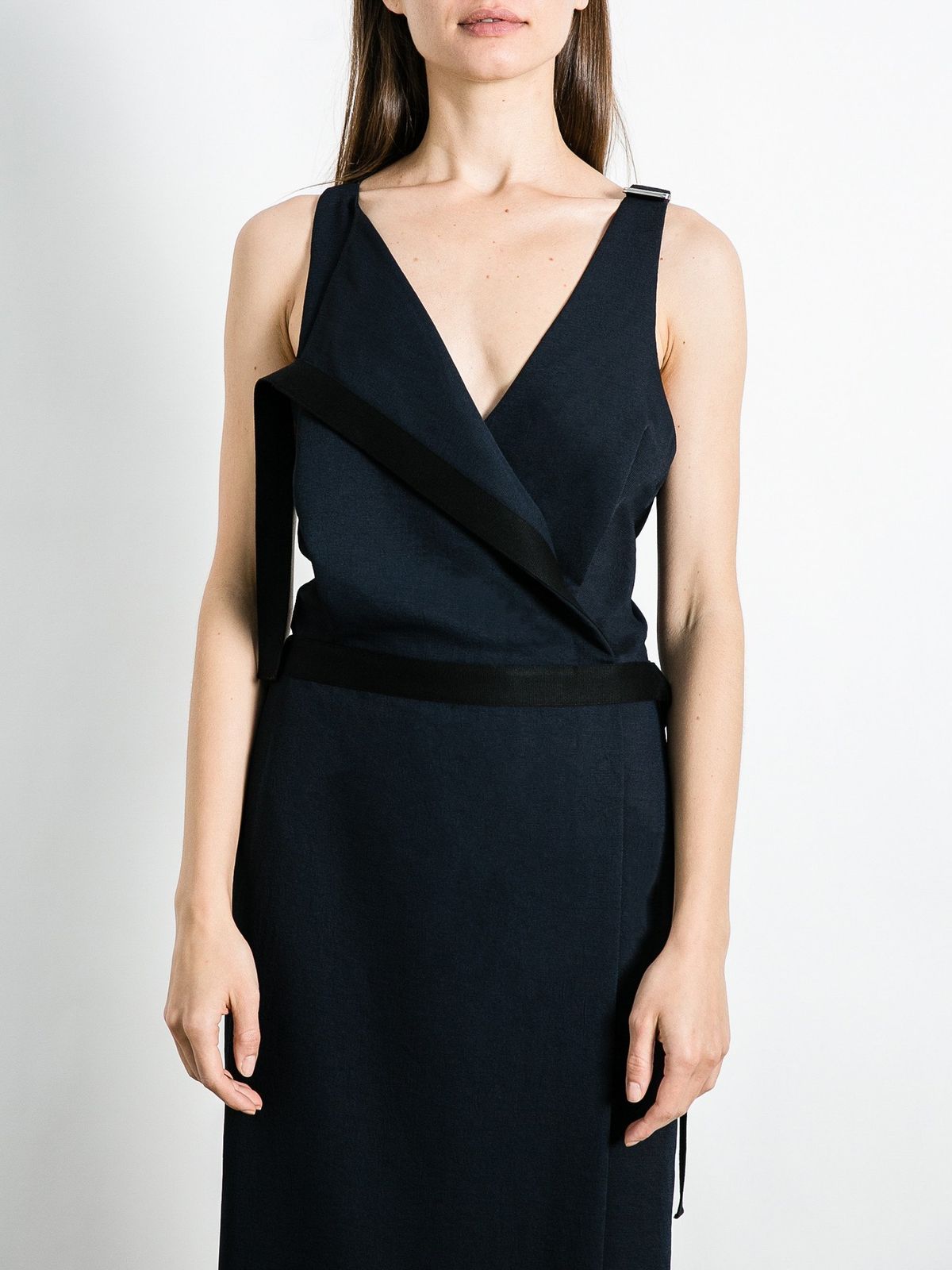 Dion Lee Utility Dress in Navy - Image 1