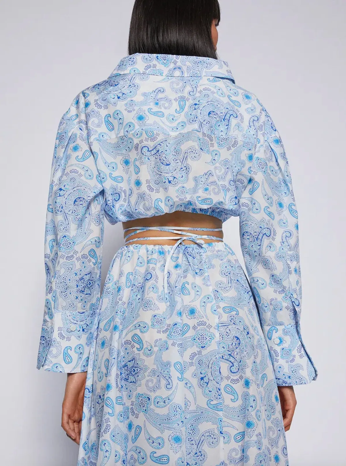 Scanlan Theodore Aztex Paisley Set Blue Size 6 - Image 2