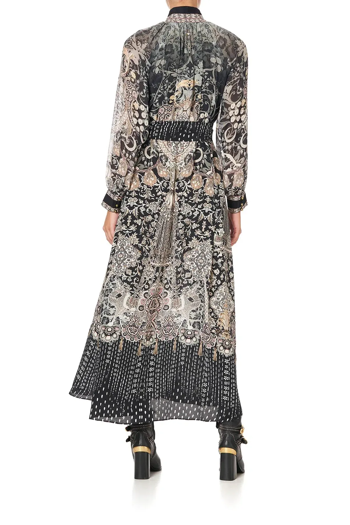 Camilla Raglan Sleeve Midi Shirt Dress Dust Her Off Size 14 - Image 2