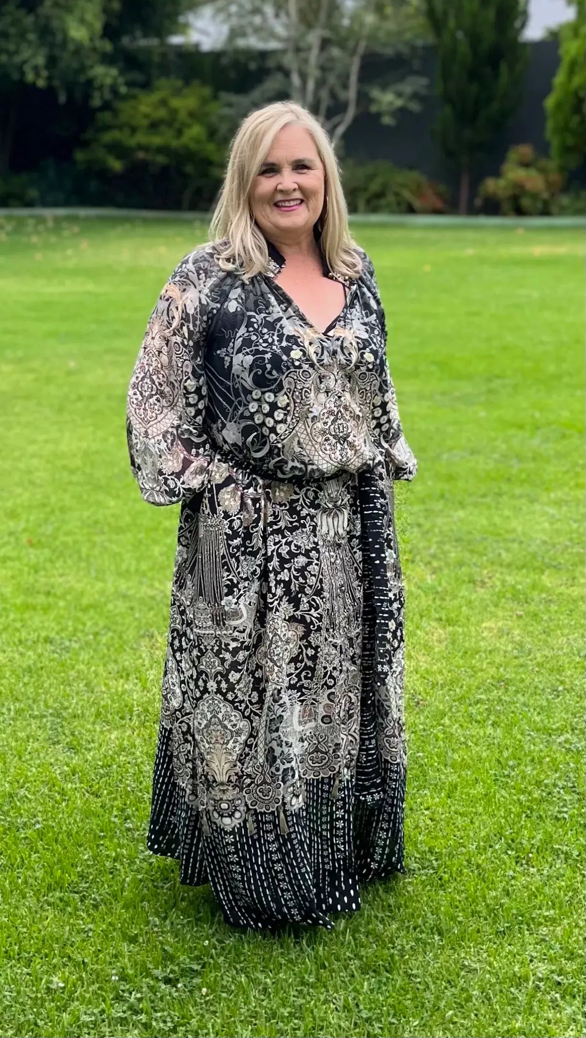 Camilla Raglan Sleeve Midi Shirt Dress Dust Her Off Size 14 - Image 1