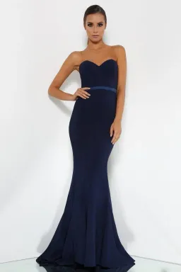 Elle Zeitoune Arianna Dress Navy Size 8 for rent on The Volte - image 1