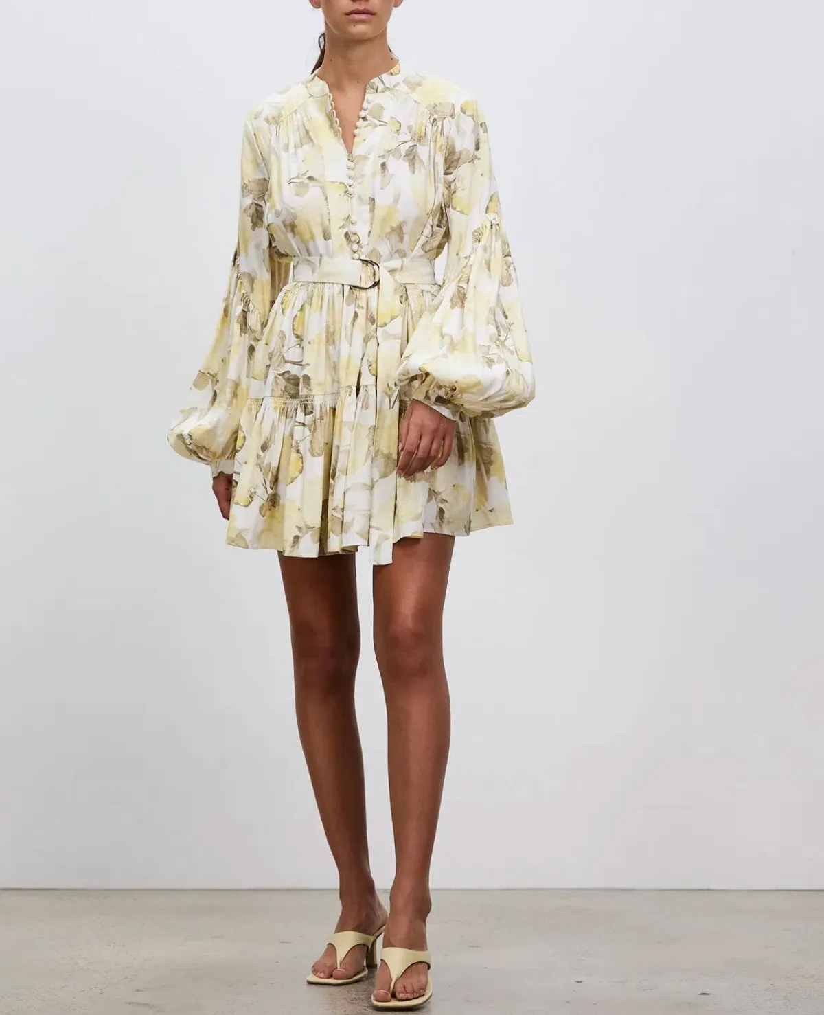 Acler Somerset Dress Print Size 8 for rent on The Volte - main image