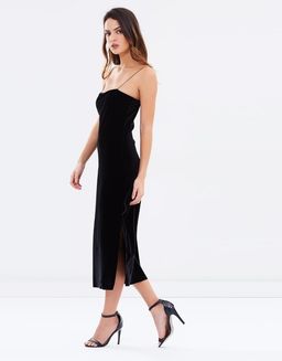 Bec & Bridge The Sorcerer Midi Dress Black Size 10 for rent on The Volte - image 3