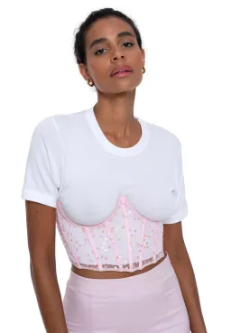 Dyspnea Ta Ta Bodice Pussy Pink Size XS for rent on The Volte - image 3