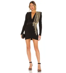 Zhivago Pheonix Dress Black & Gold Size 12 for rent on The Volte - image 1