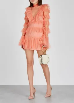 Alice McCall Zen Mini Dress Pink Size 8 for rent on The Volte - image 4