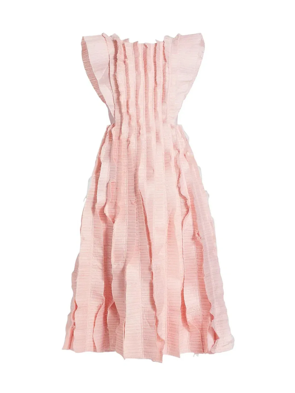 Aje Hybrid Midi Dress in Rose Pink Size 14 - Image 5