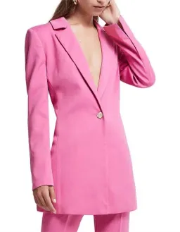 Aje Allegro Blazer and Pants Set Pink Size 8 for rent on The Volte - image 1
