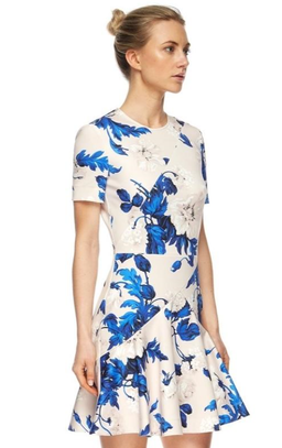 Lover Watercolour mini dress for rent on The Volte - image 3