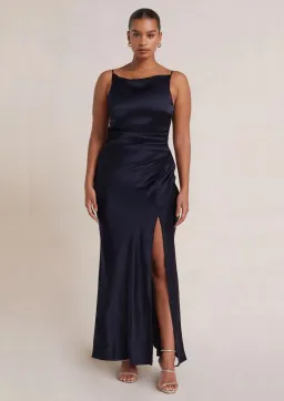 Bec & Bridge The Dreamer Maxi Dress Navy Size 16 for rent on The Volte - image 1