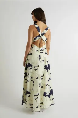 Camilla & Marc Marquez Maxi Dress Print Size 8 for rent on The Volte - image 3