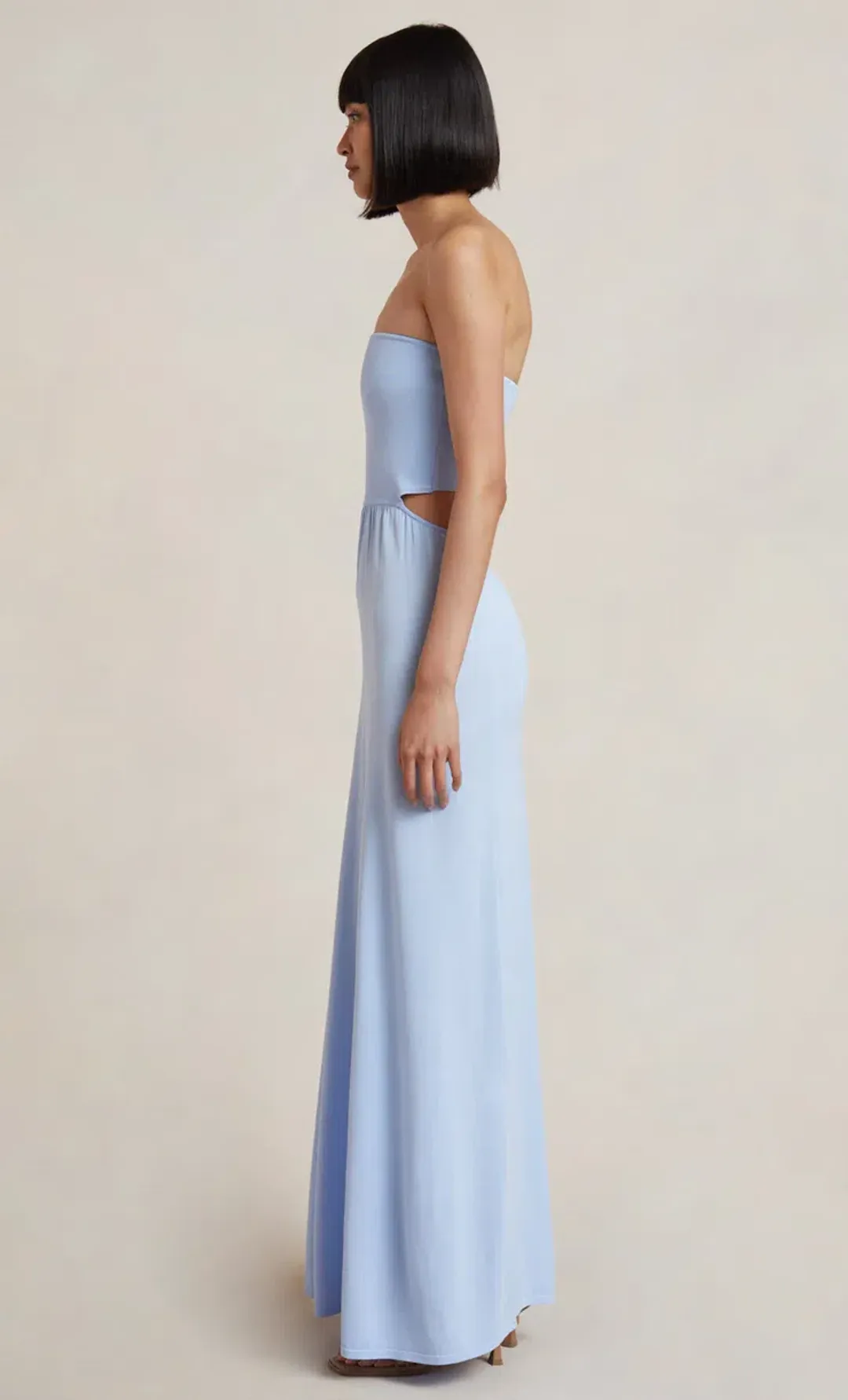 Bec & Bridge Miranda Knit Dress Blue Size 8 for rent on The Volte - main image