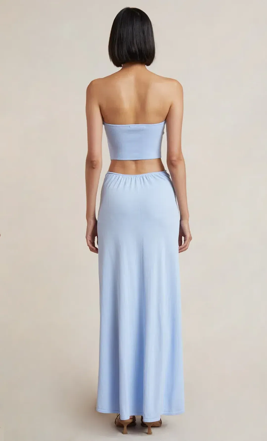 Bec & Bridge Miranda Knit Dress Blue Size 8 for rent on The Volte - main image