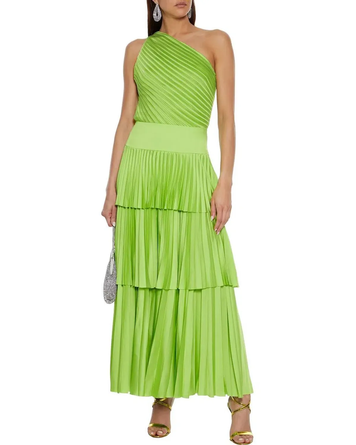 Solace London Larissa Dress Green Size 14 - Image 3