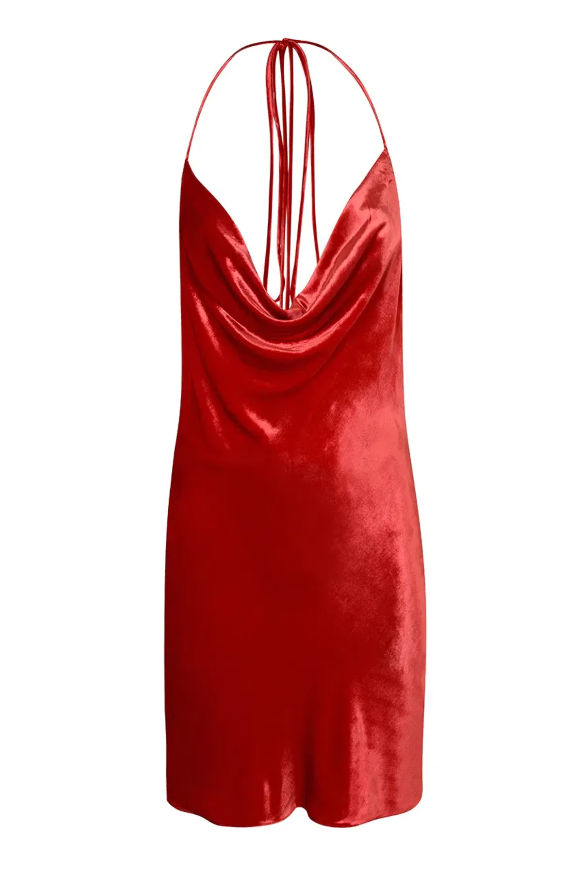 Rat & Boa Vaeda Mini Dress Burnt Orange Size M / Au 10 - Image 4