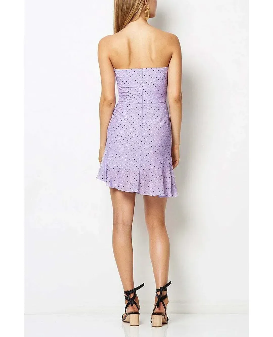 Bec & Bridge Miami Heat Dress Purple Print Size 6 for rent on The Volte - main image