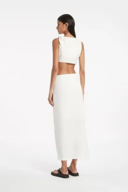 Sir The Label Ambroise Knot Dress White Size 0 for rent on The Volte - image 1