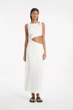 Sir The Label Ambroise Knot Dress White Size 0 for rent on The Volte - image 2
