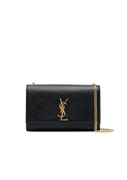 Saint Laurent Kate Textured Leather Handbag Black for rent on The Volte - image 1