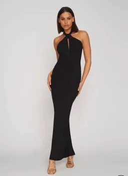 By Johnny Slip Knot Dress Black Size 8 for rent on The Volte - image 1