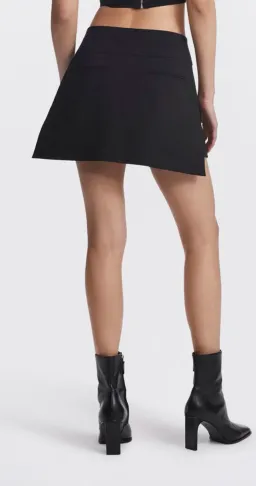 Dion Lee Interlock Tailored Skirt Black Size 6 for rent on The Volte - image 2