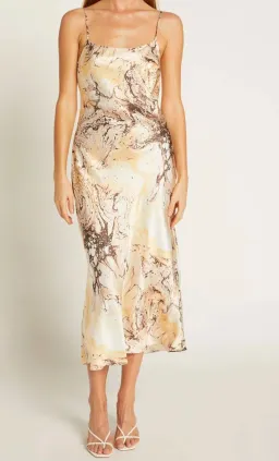 Ginia Blaire Dress Print Size L for rent on The Volte - image 1