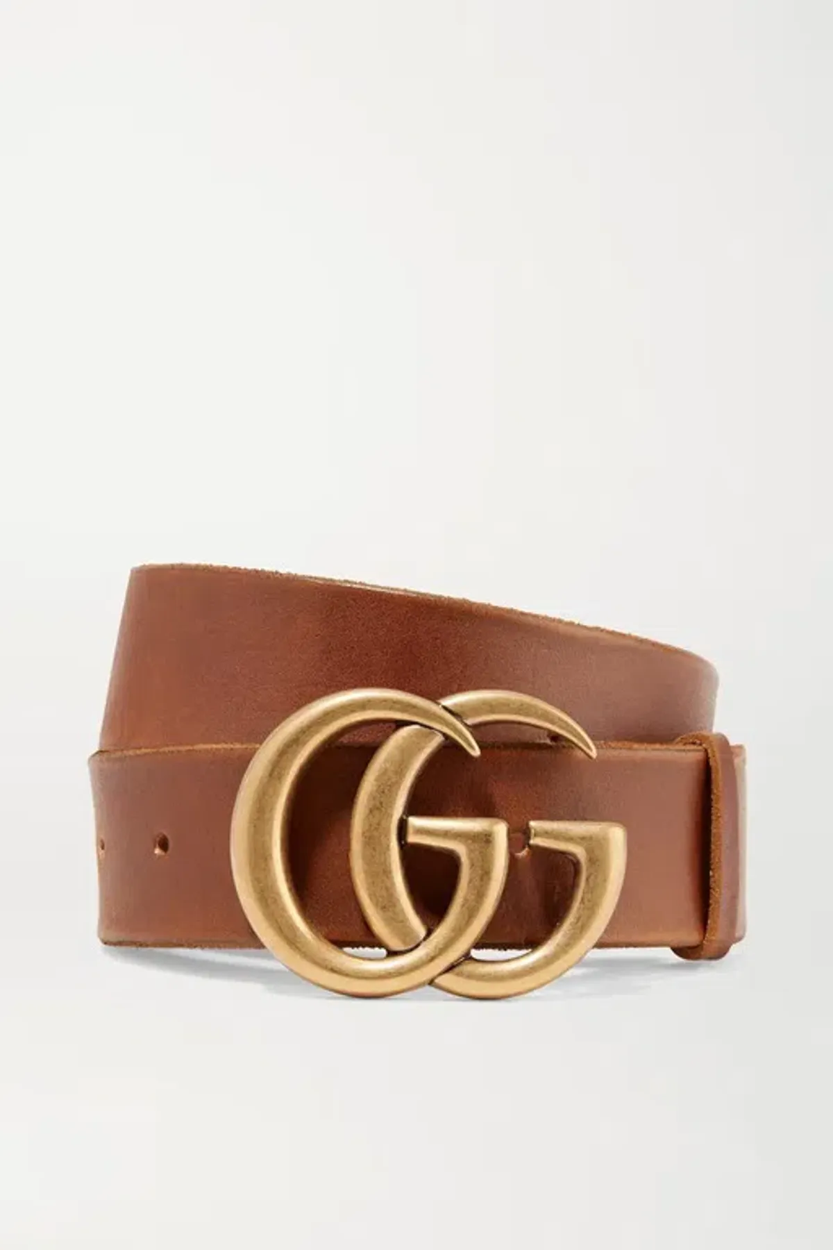 Gucci Leather Belt Brown for rent on The Volte - main image