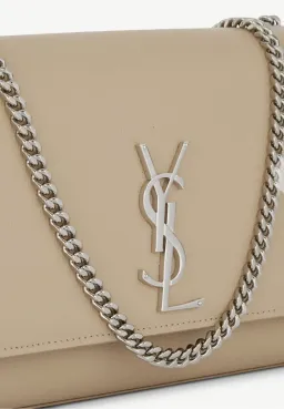 Saint Laurent Kate Monogram Shoulder Bag Nude for rent on The Volte - image 4
