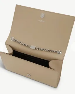 Saint Laurent Kate Monogram Shoulder Bag Nude for rent on The Volte - image 3