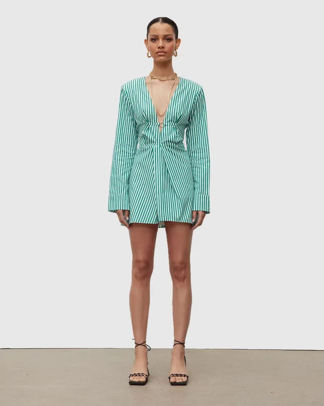 WNTRMSE Devan Dress Green Size 10 for rent on The Volte - main image