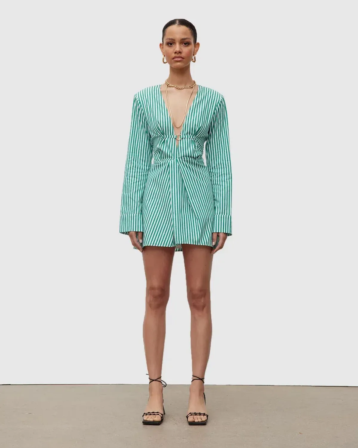 WNTRMSE Devan Dress Green Size 10 for rent on The Volte - main image