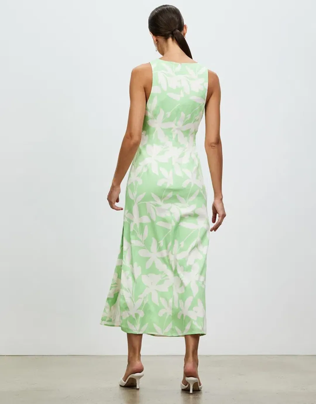 Lover Maldives Midi Dress Green Size 12 for rent on The Volte - main image