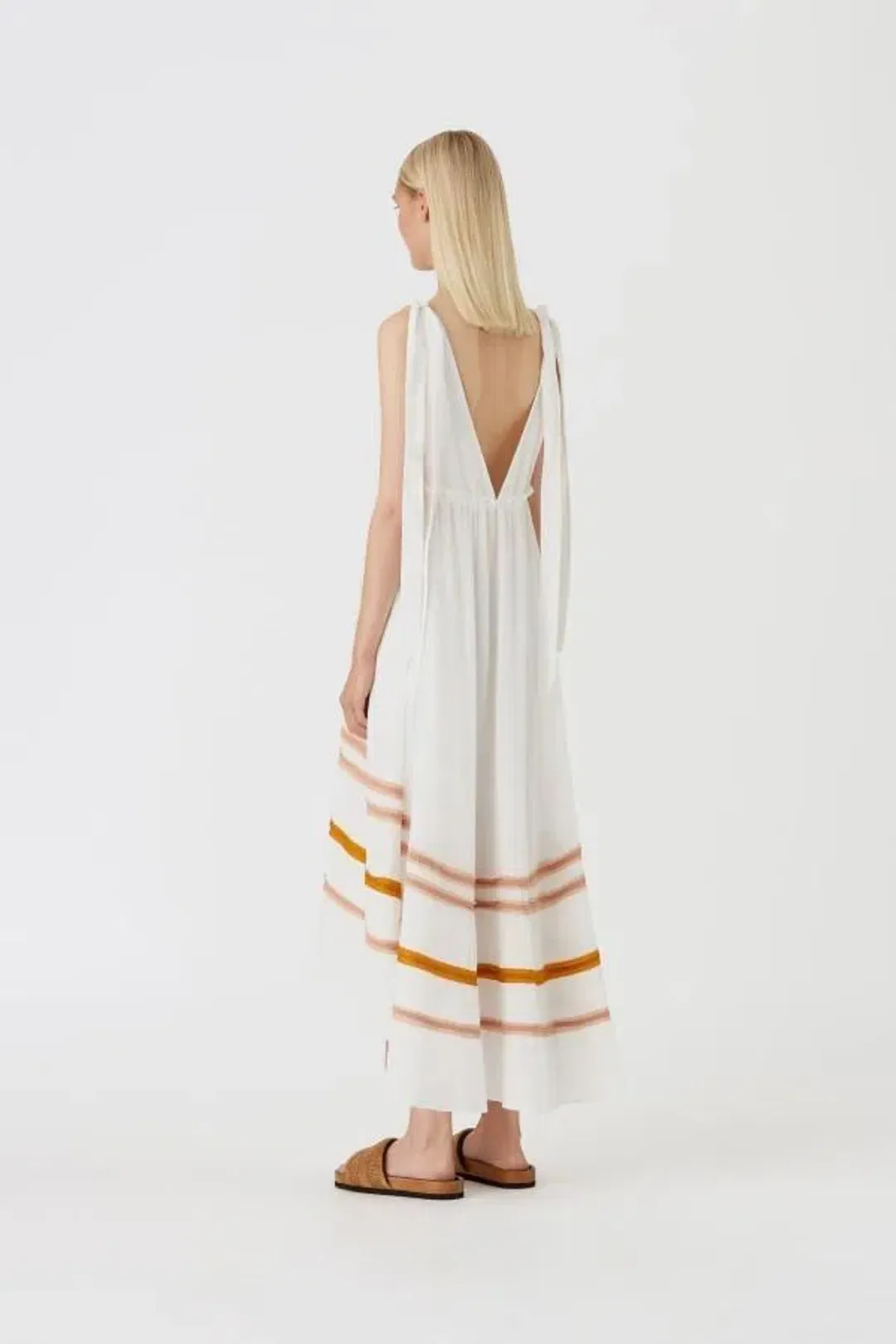 Camilla And Marc Claribel Dress White Size 6 for rent on The Volte - main image