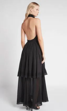 Aje Bungalow Sienna Dress Black Size 12 for rent on The Volte - image 2