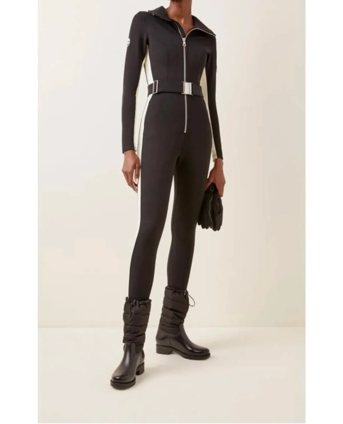 Cordova Striped Signature Ski Suit Onyx Size 8 - Image 3