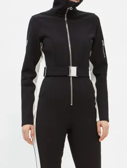 Cordova Striped Signature Ski Suit Onyx Size 8 for rent on The Volte - image 5