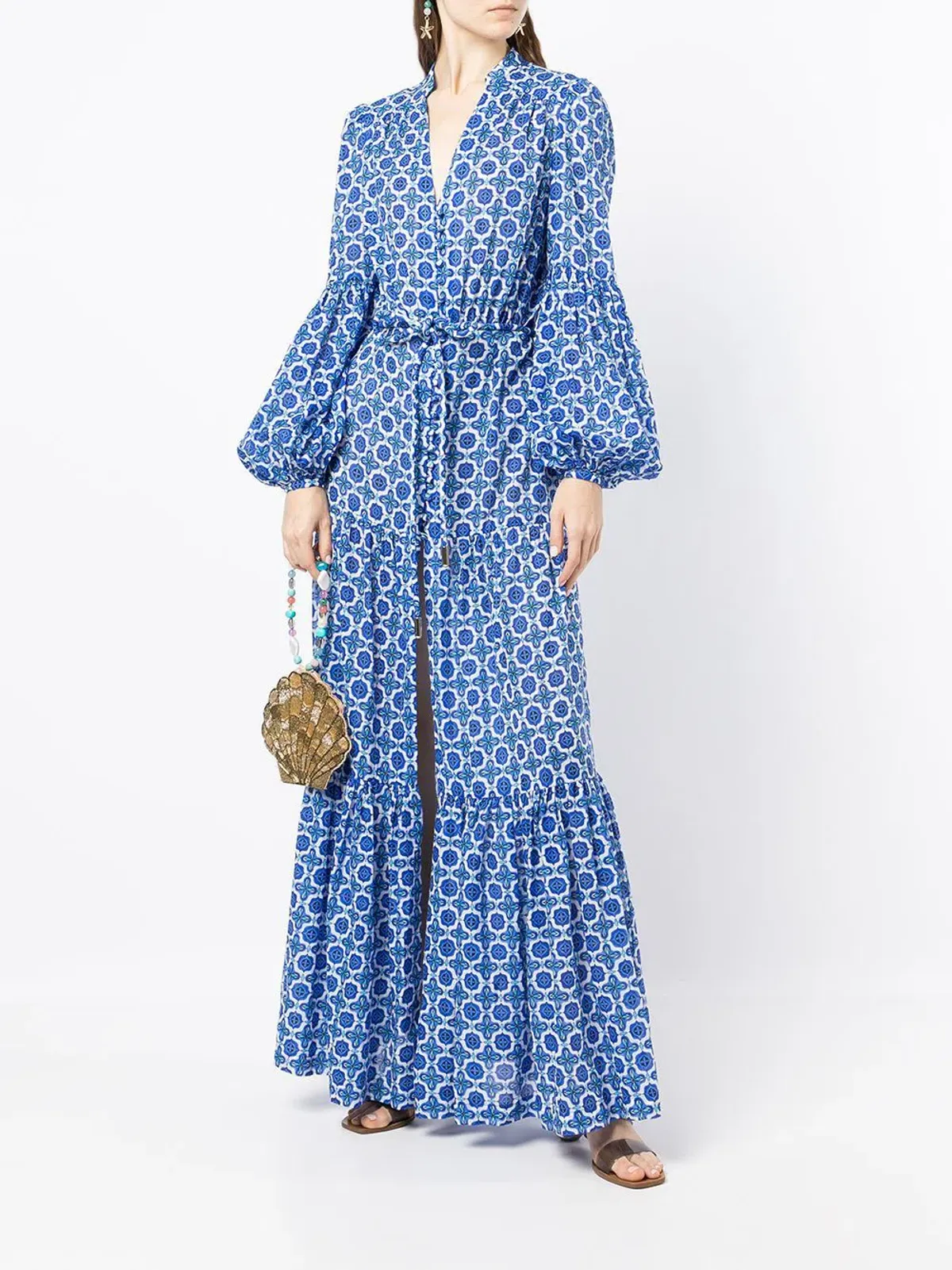 Rebecca Vallance Santorini Kaftan Print Size 8 - Image 2