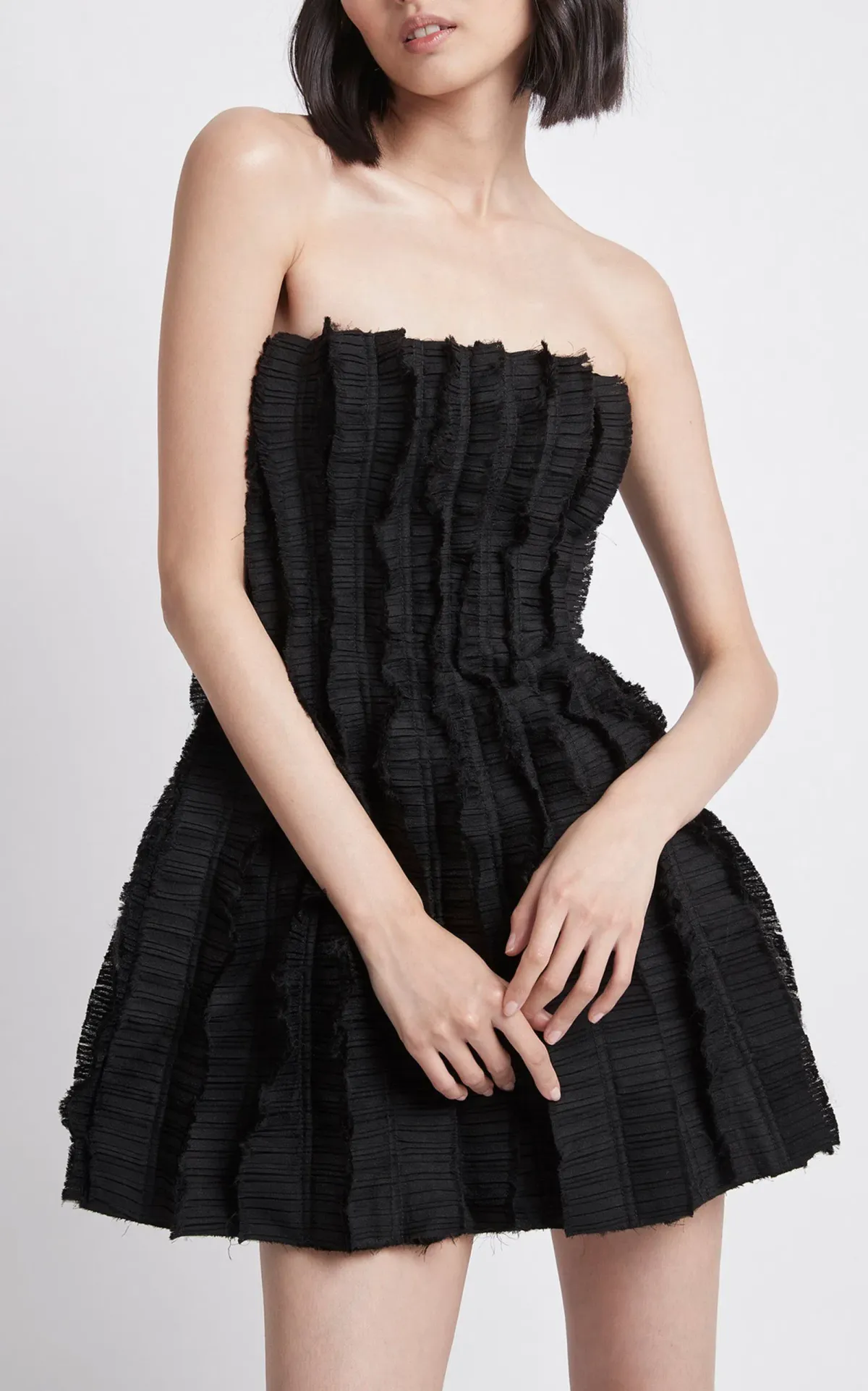 Aje Hybrid Sleeveless Mini Dress Black Size 8 - Image 3