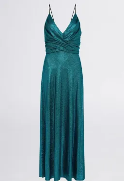 Sheike Jackpot Dress Blue Green Size 8 for rent on The Volte - image 2