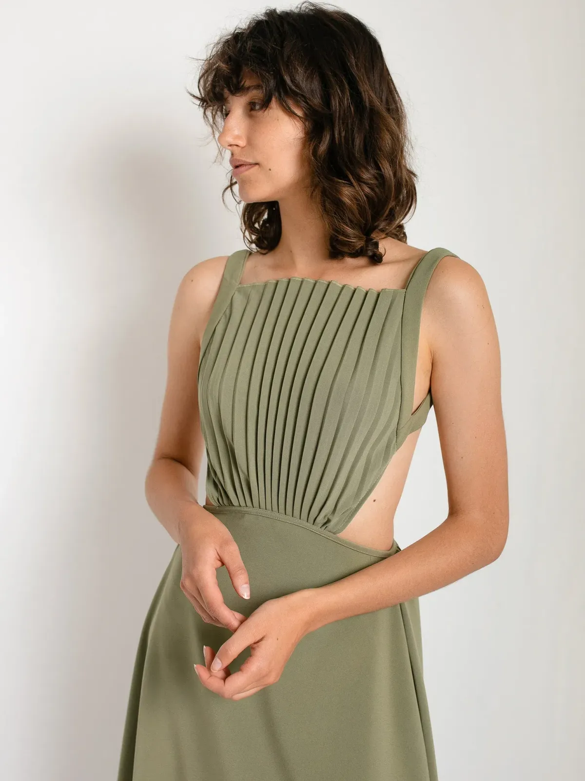 Paris Georgia Max Dress Green Size XS - Image 2