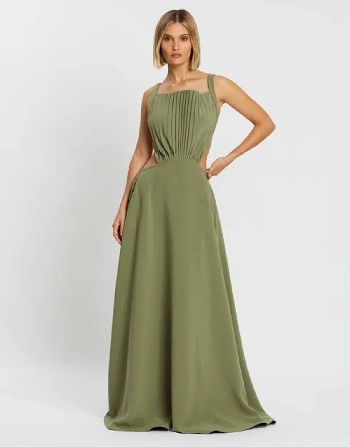 Paris Georgia Max Dress Green Size XS - Image 1