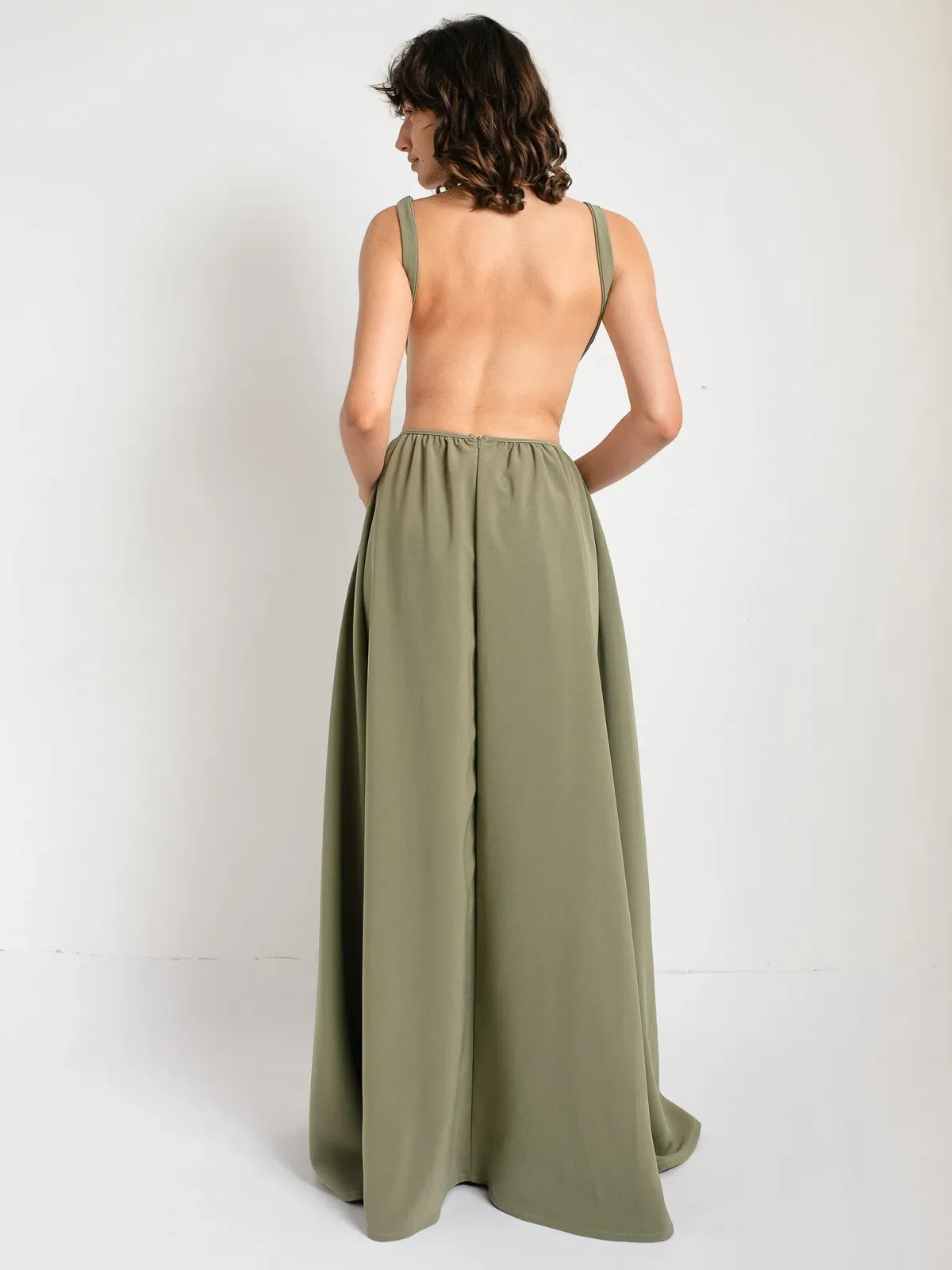 Paris Georgia Max Dress Green Size XS - Image 3