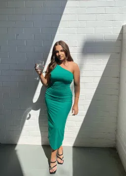 Kookai Bambi Midi Dress Green Size 10 for rent on The Volte - image 3