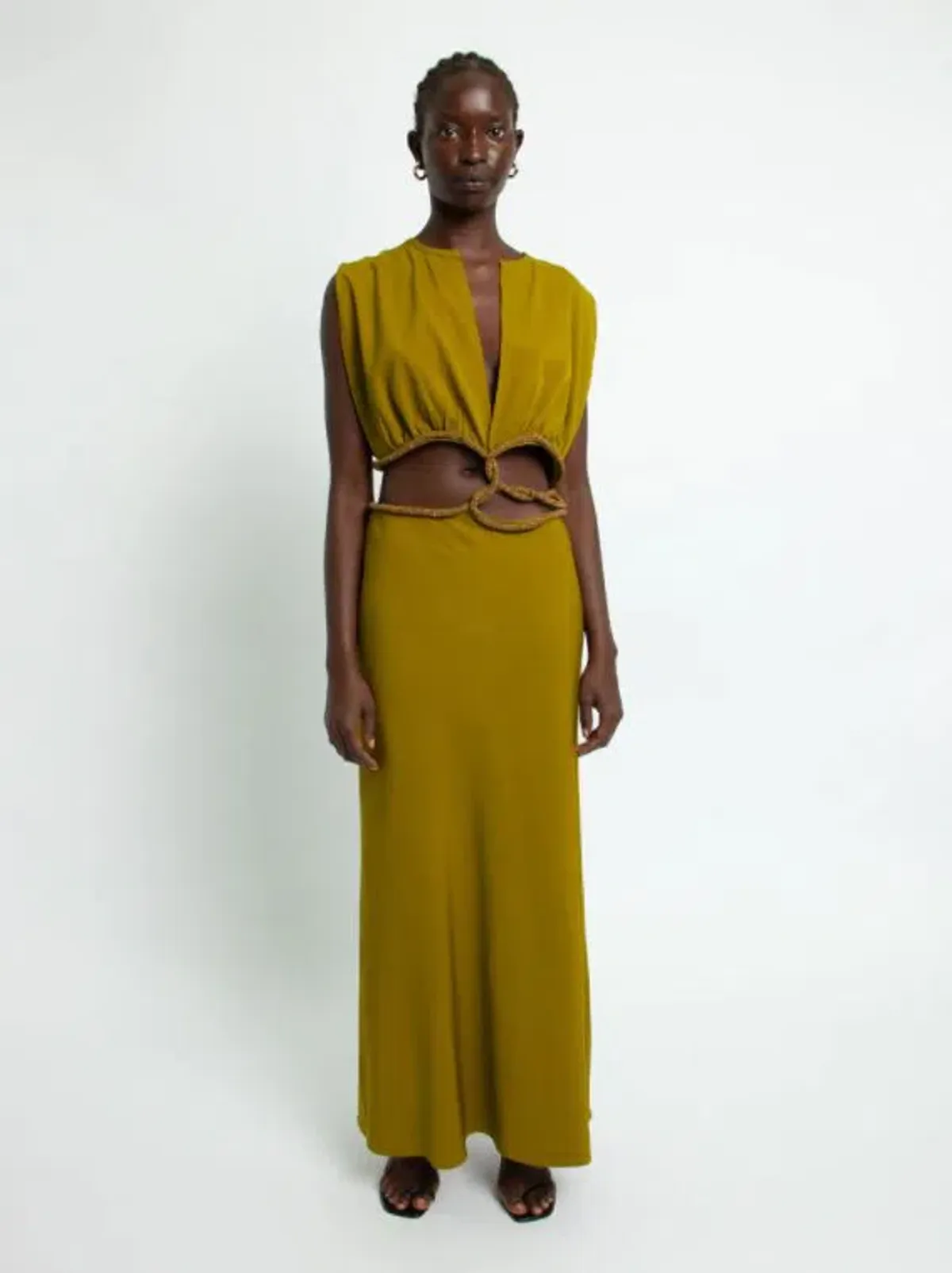 Christopher Esber Crystal Interweave Dress Size 8 - Image 1