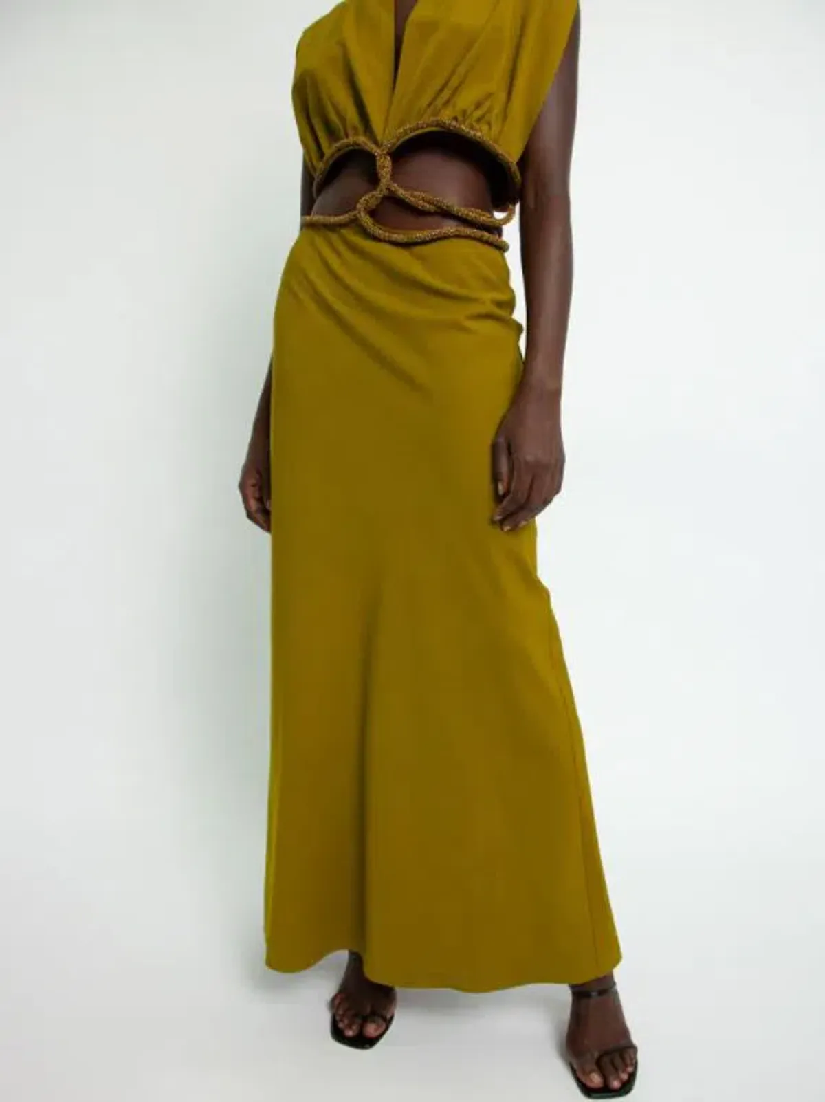 Christopher Esber Crystal Interweave Dress Size 8 - Image 5