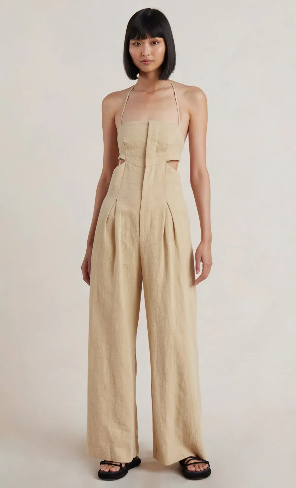 Bec & Bridge Monty Jumpsuit Pecan Brown Size 12 - Image 3