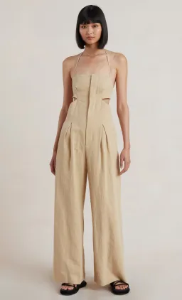 Bec & Bridge Monty Jumpsuit Pecan Brown Size 12 for rent on The Volte - image 3